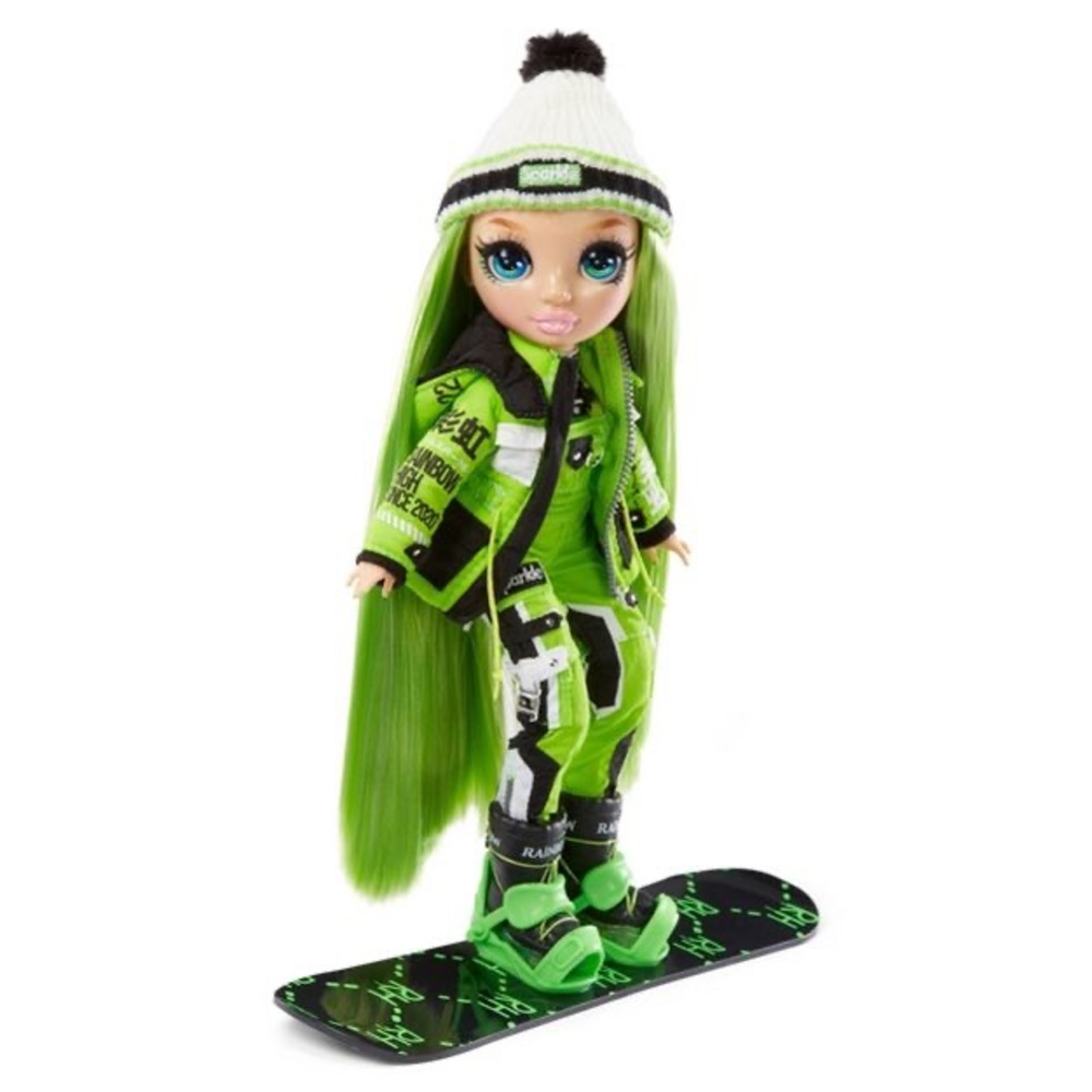 🎁Rainbow High Winter Break Jade Hunter Fashion Doll